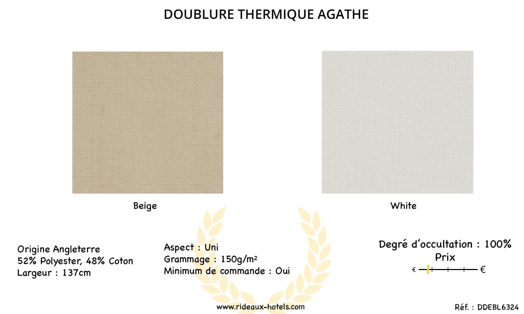 Doublure Agathe