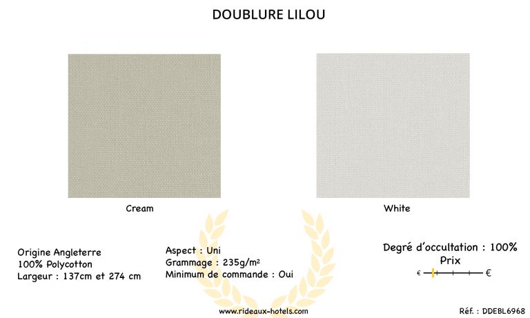 Doublure Lilou