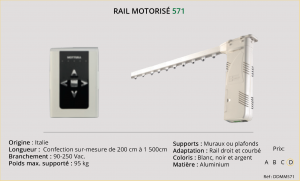 Rail motorisé - 571