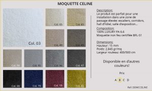 Moquette Celine
