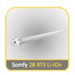Motorisation Somfy 28 RTS Li-iOn
