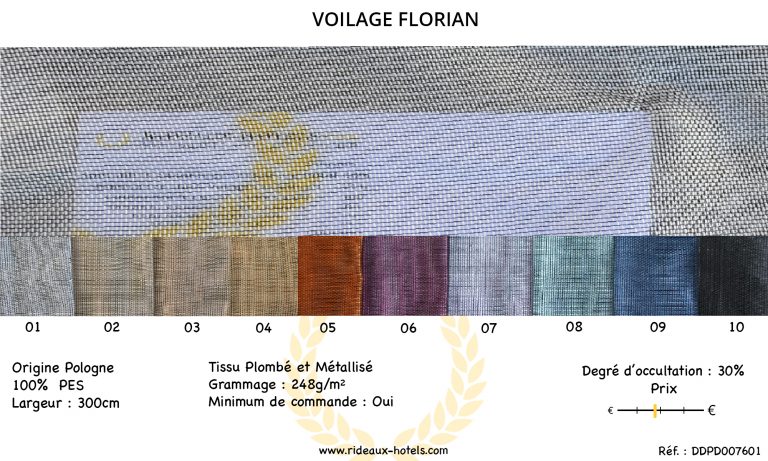 Voilage Florian