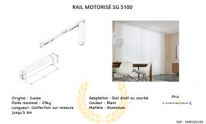Rail motorisé SilentGliss SG 5100