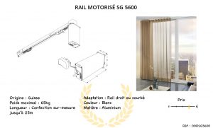 Rail motorisé SilentGliss SG 5600