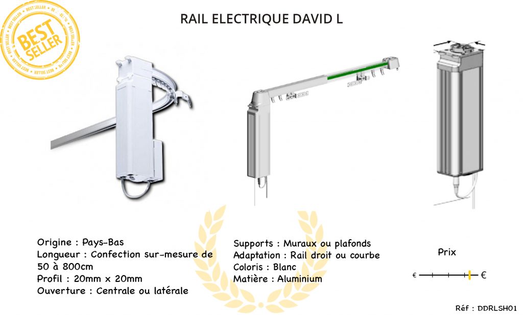 Rail motorisé David L