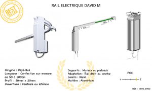Rail motorisé David M