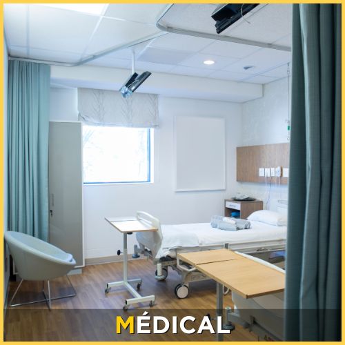 Solution textile médicale antibactérien hopitaux