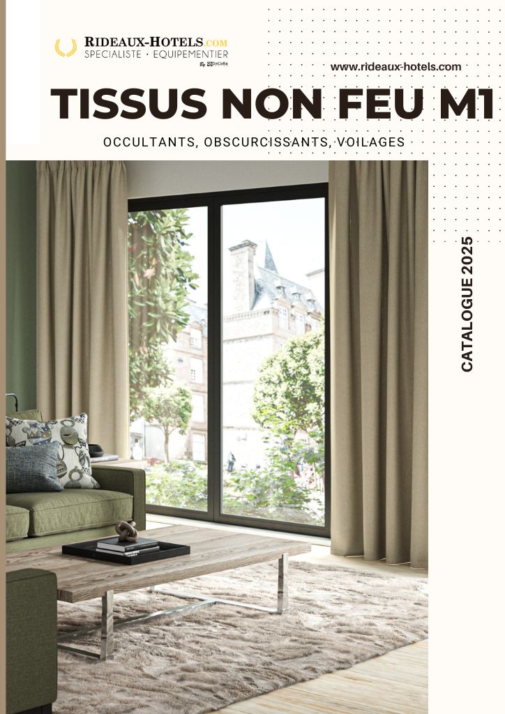 Catalogue de tissus et textiles certifié M1