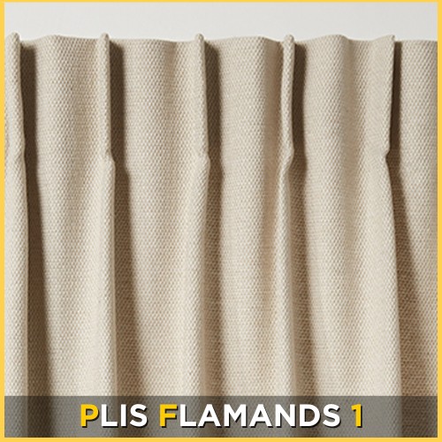 Confection Rideaux Plis Flamands 1