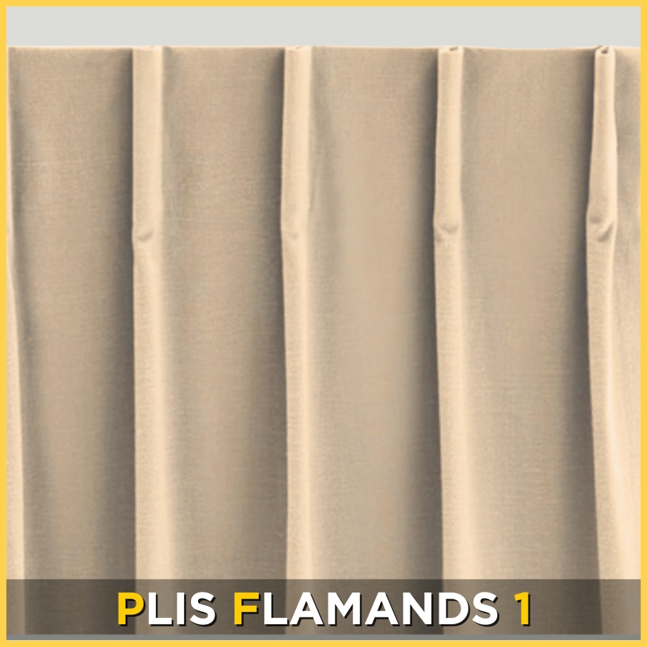 Confection Rideaux Plis Flamands 1